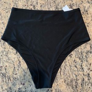 Aerie high waisted cheeky bikini bottoms